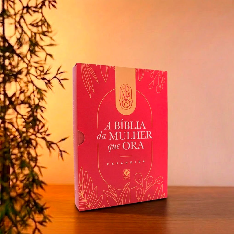 Kit A Bíblia da Mulher que Ora | Edição Expandida | NVT | Letra Normal | Vinho + O Poder da Mãe Que Ora | Stormie Omartian