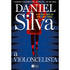 Livro de capa dura A Violoncelista, com capa preta e vermelha, mostrando uma mulher de costas. — Plenitude