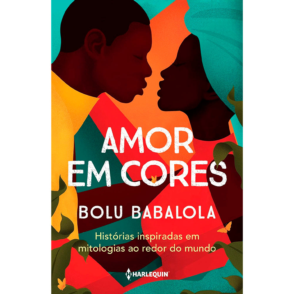 Livro "Amor Em Cores" de Bolu Babalola, capa colorida com duas pessoas se olhando — Plenitude