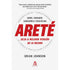 Livro Areté | Seja a Melhor Versão de Si Mesmo, capa branca com título vermelho e anel de texto. — Plenitude