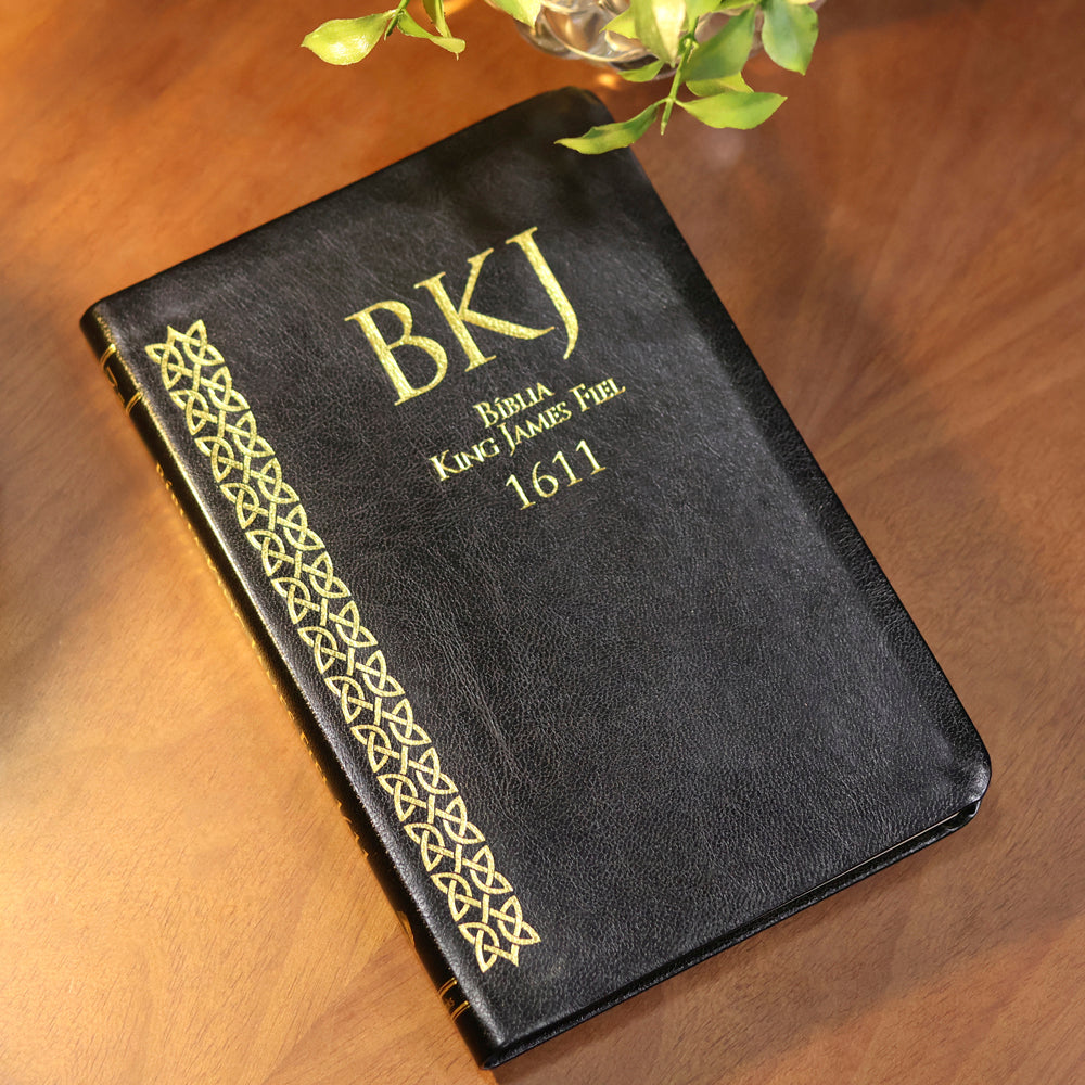 Bíblia King James 1611 | Fiel | Ultrafina Preta
