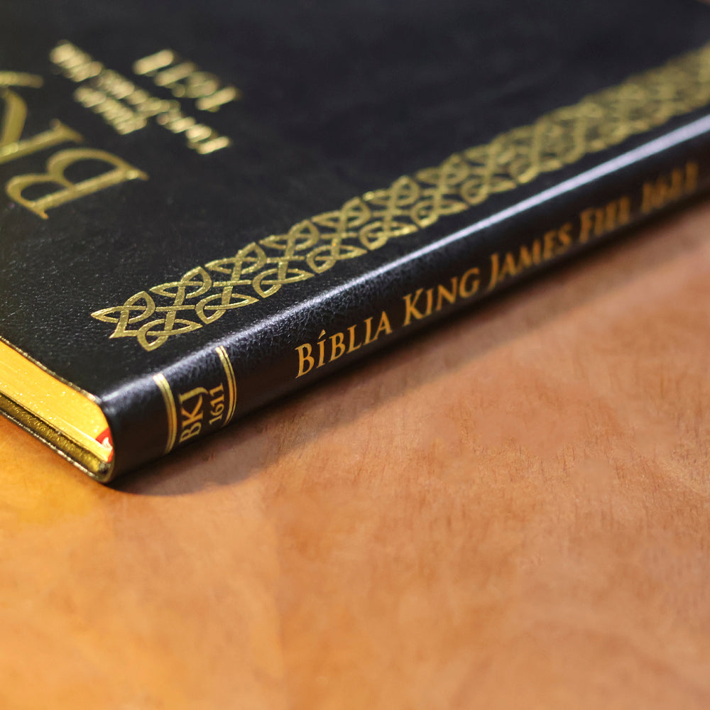 Bíblia King James 1611 | Fiel | Ultrafina Preta