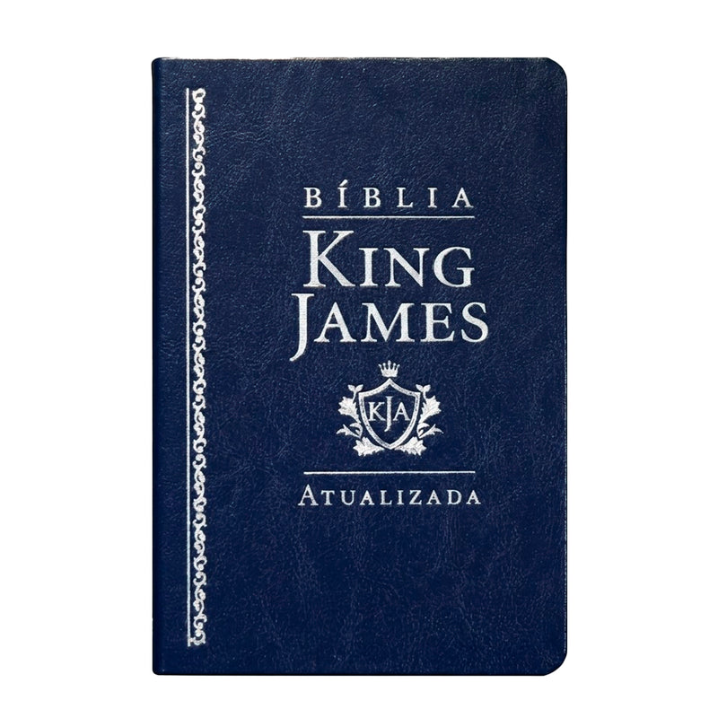 Bíblia King James Atualizada Slim | KJA | Azul