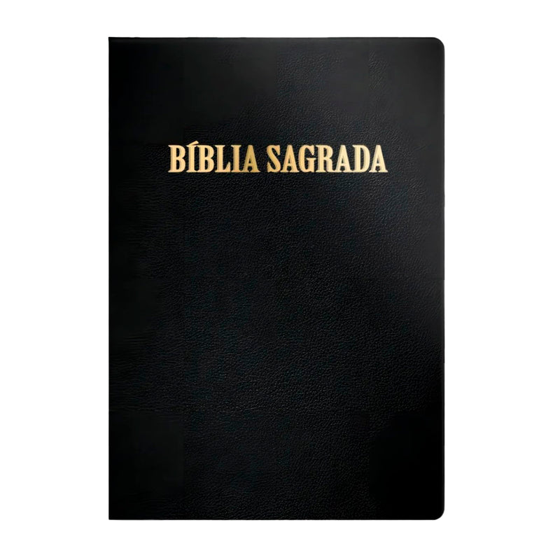 Bíblia Sagrada | ACF | Letra Normal | Capa Preto Luxo
