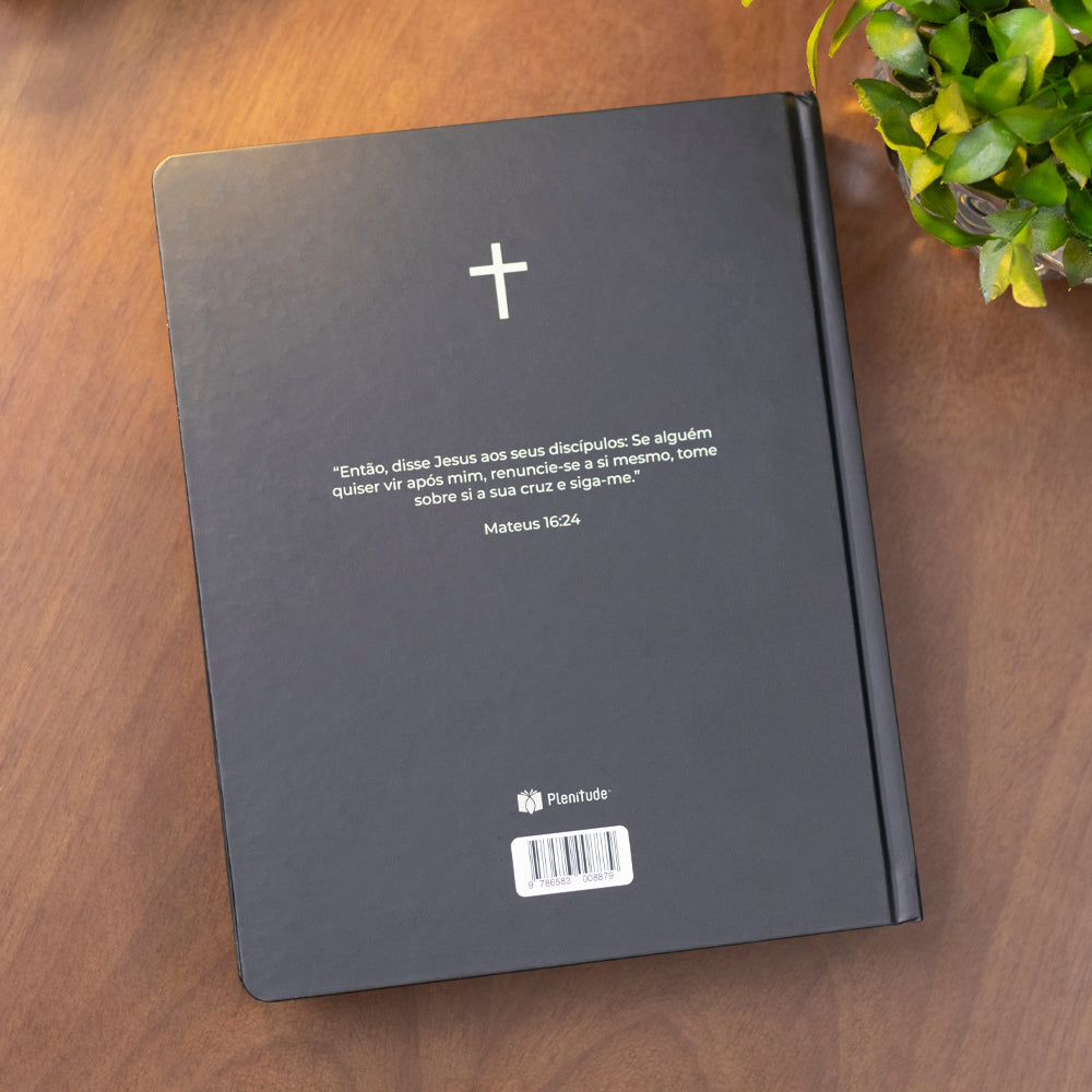 Bíblia Sagrada | ARC | Harpa Avivada e Corinhos | Jumbo | Capa Dura Preta