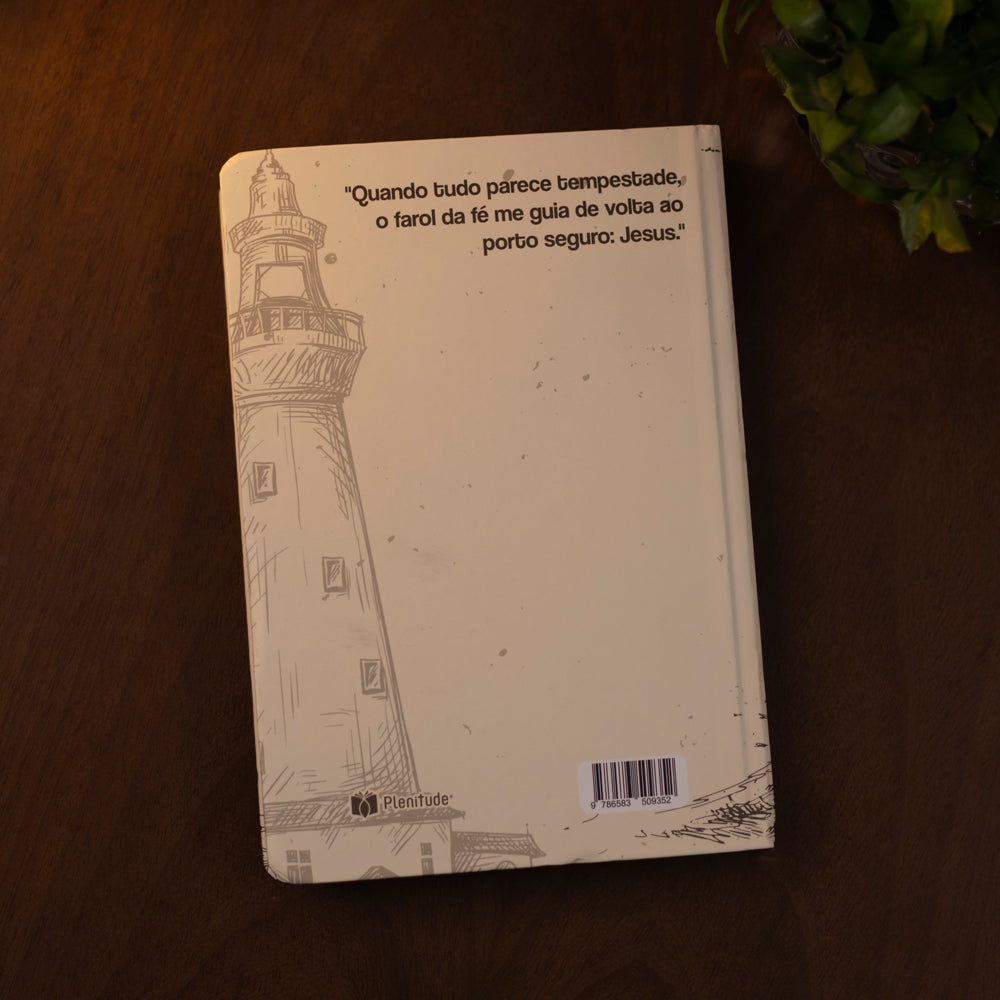 Bíblia Sagrada Farol Ilustrado | KJA | Letra Maior | Capa Dura