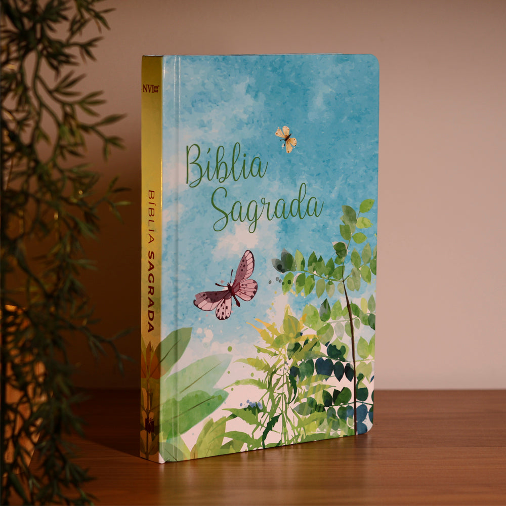 Bíblia Sagrada Jardim Regado | NVI | Letra Normal | Capa Dura