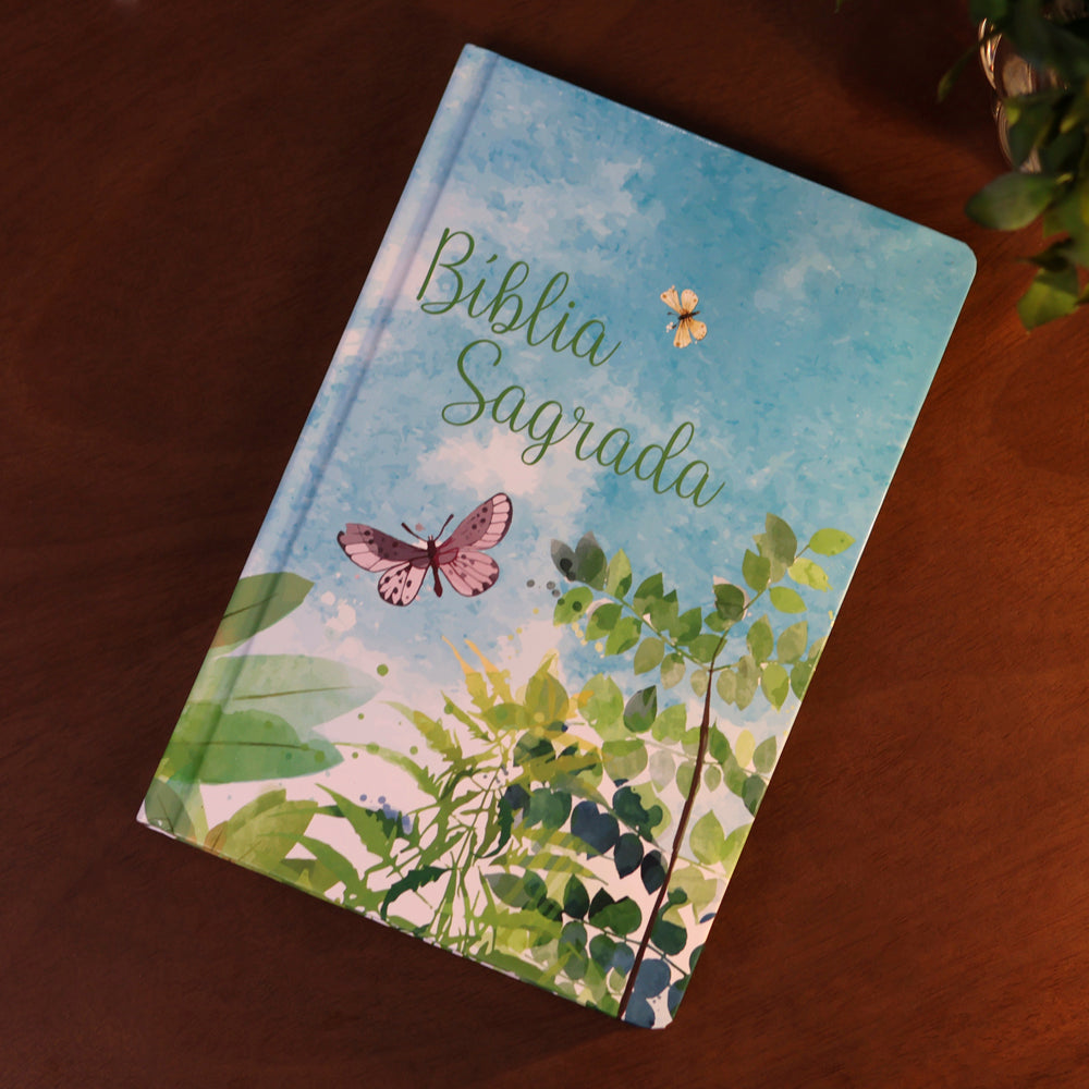 Bíblia Sagrada Jardim Regado | NVI | Letra Normal | Capa Dura
