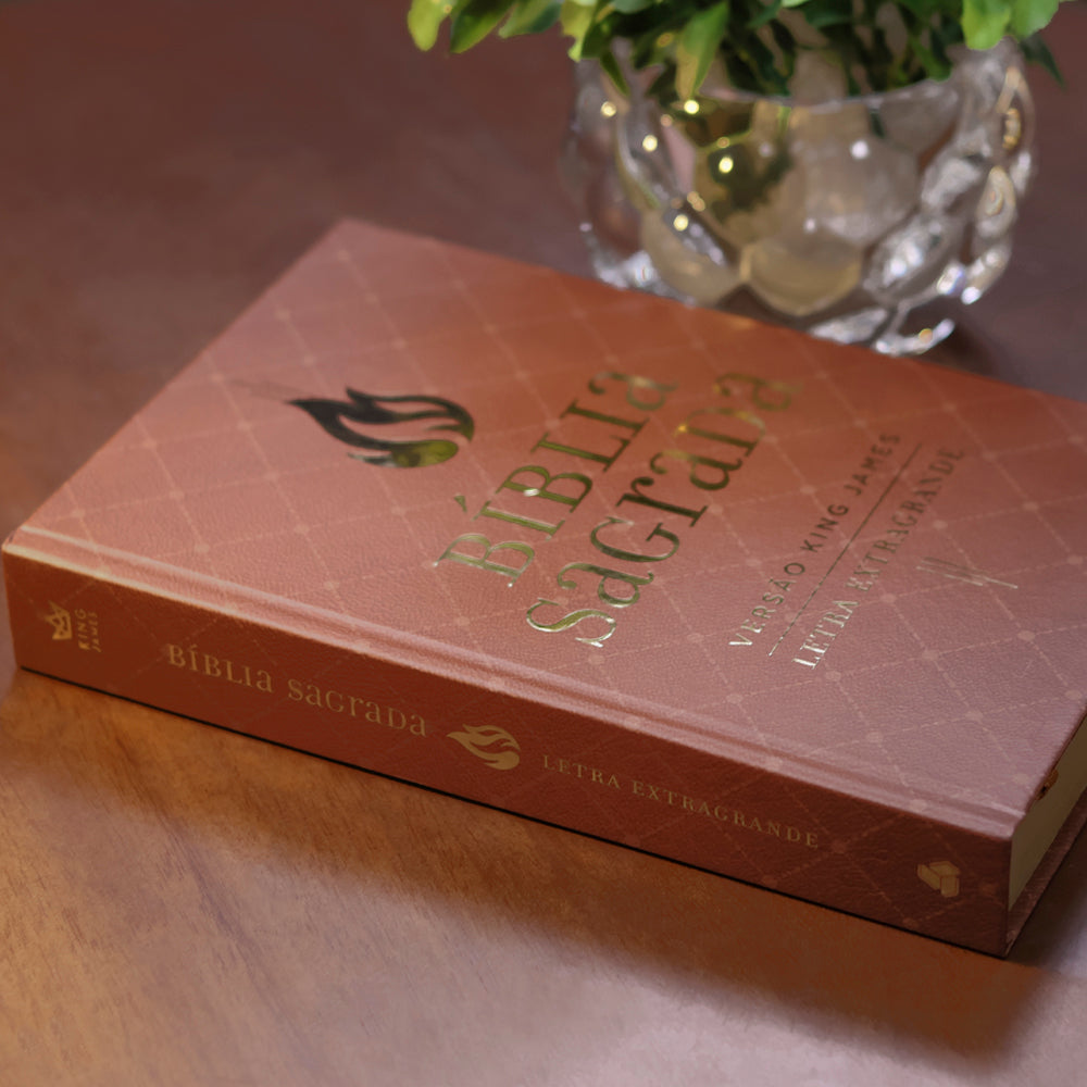 Bíblia Sagrada King James | KJC | Letra Extra Grande | Capa Dura Pentecostes