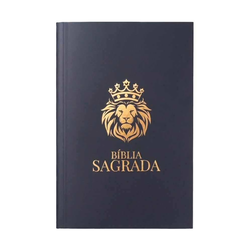 Bíblia Sagrada Leão Coroado | NVI | Capa Brochura