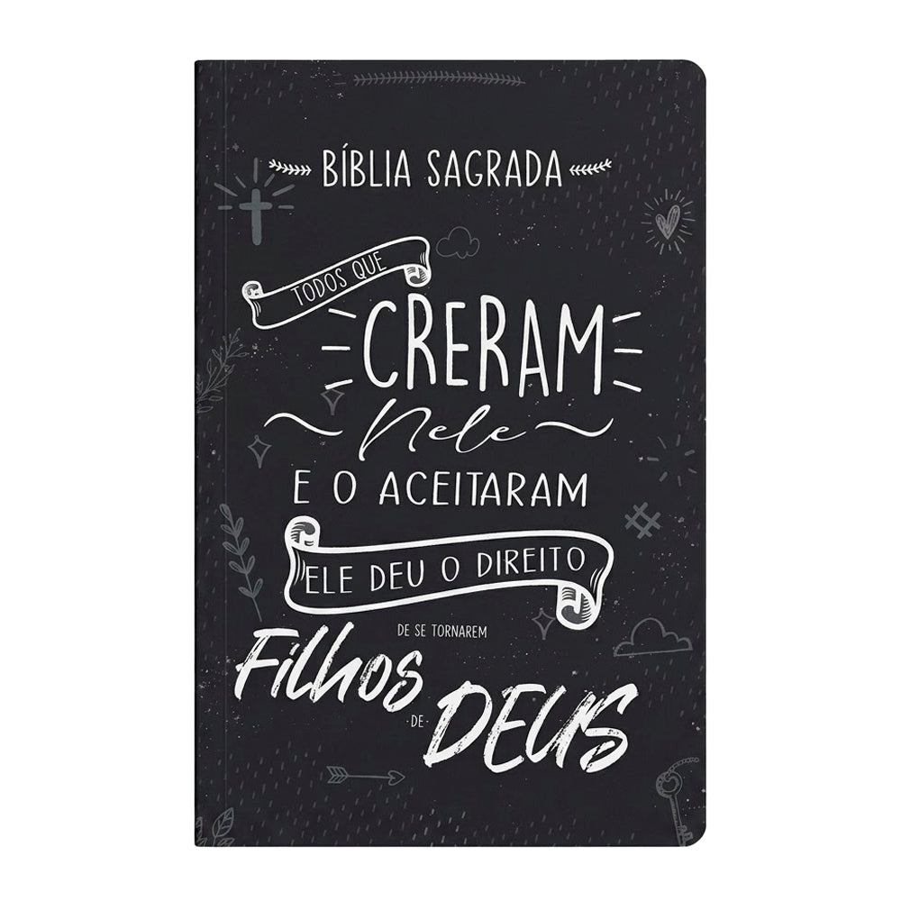 Bíblia Sagrada Lettering | NVI | Letra Normal | Capa Brochura