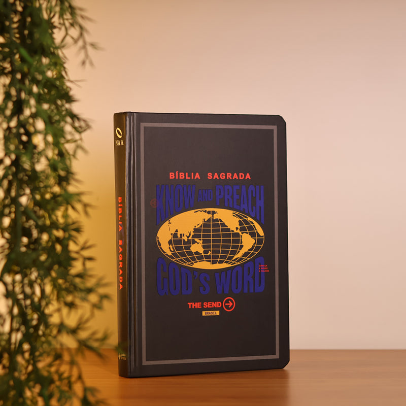 Bíblia Sagrada | NAA | The Send Brasil | Capa Dura Preta