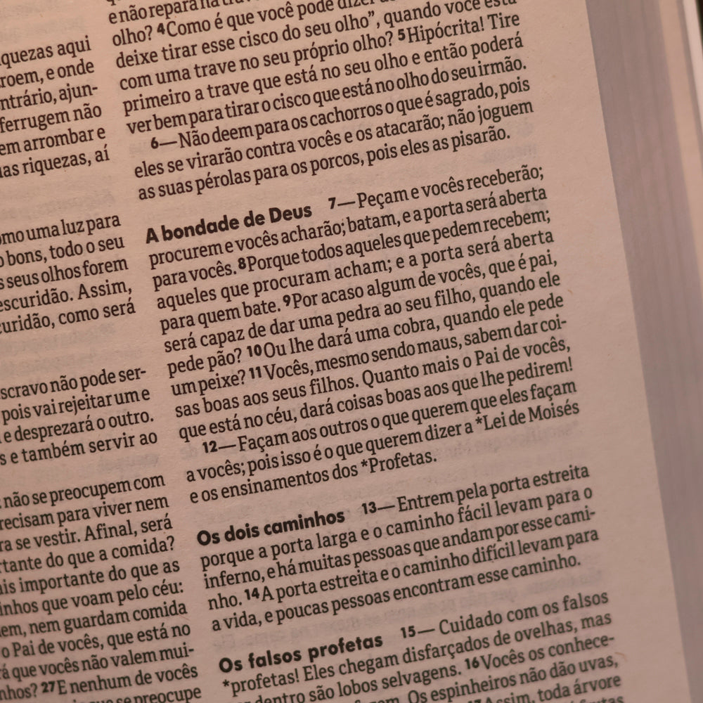 Bíblia Sagrada | NTLH | Refúgio| Brochura