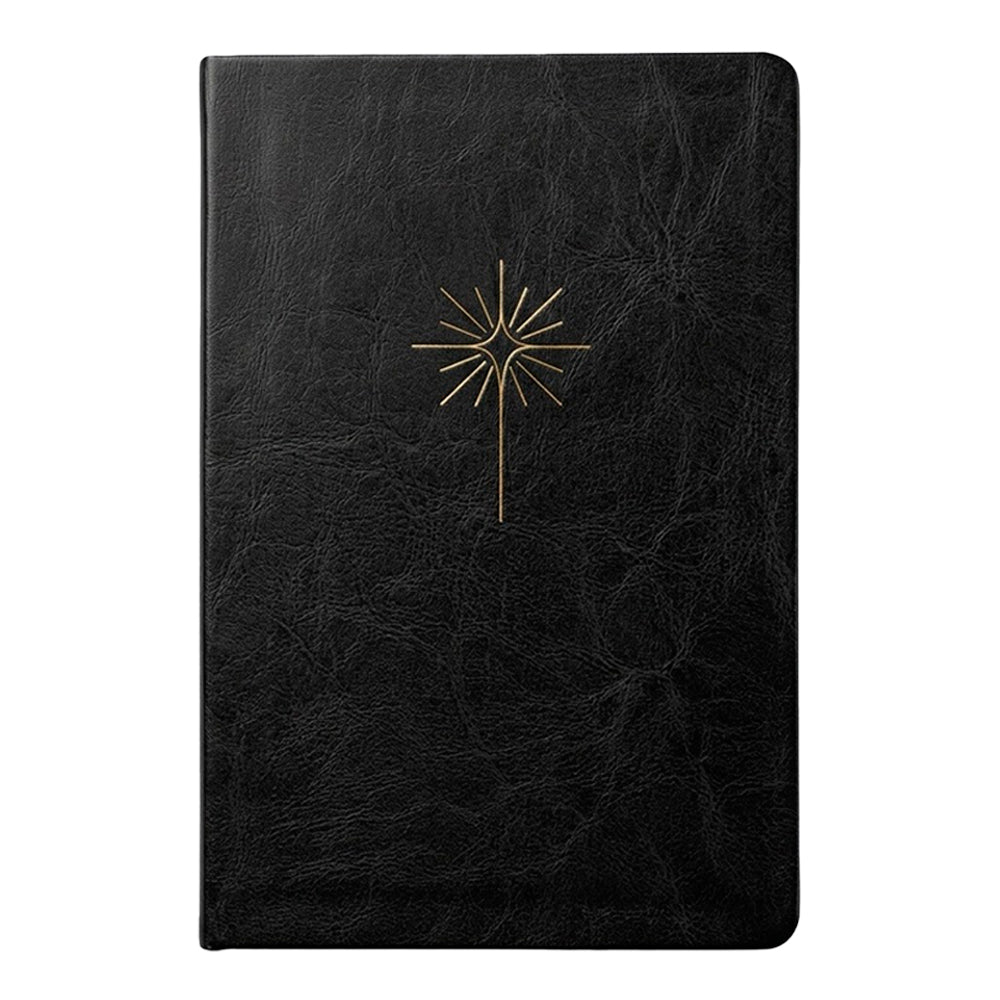 Bíblia Slim Filament | NVT | Letra Grande | Capa Couro Sintético Preto
