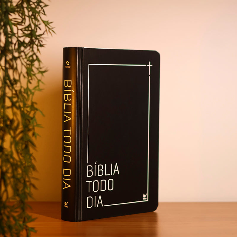 Bíblia Todo Dia | NAA | Espaço Para Anotações | Capa Dura Black