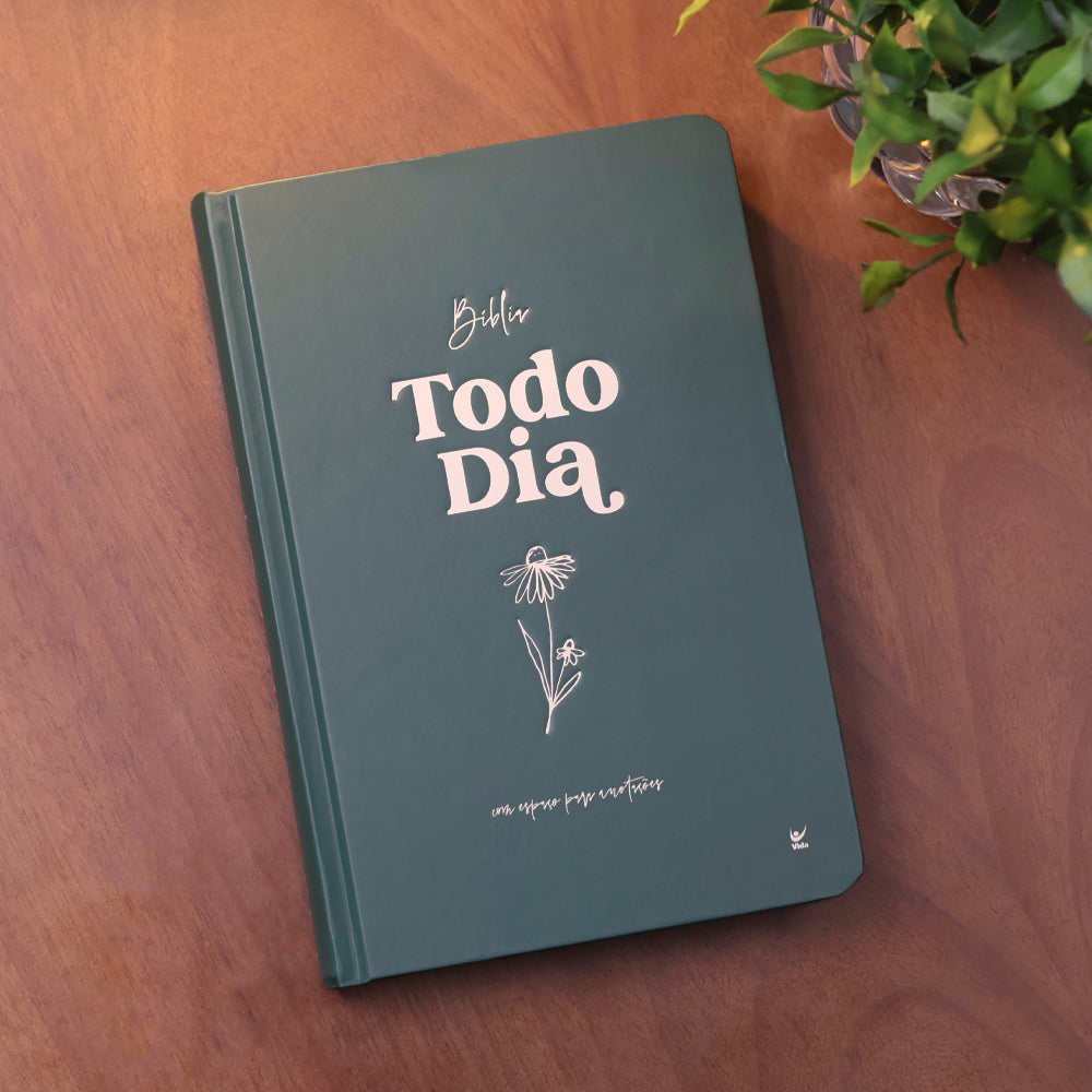 Bíblia Todo Dia | NAA | Espaço Para Anotações | Capa Dura Blossom