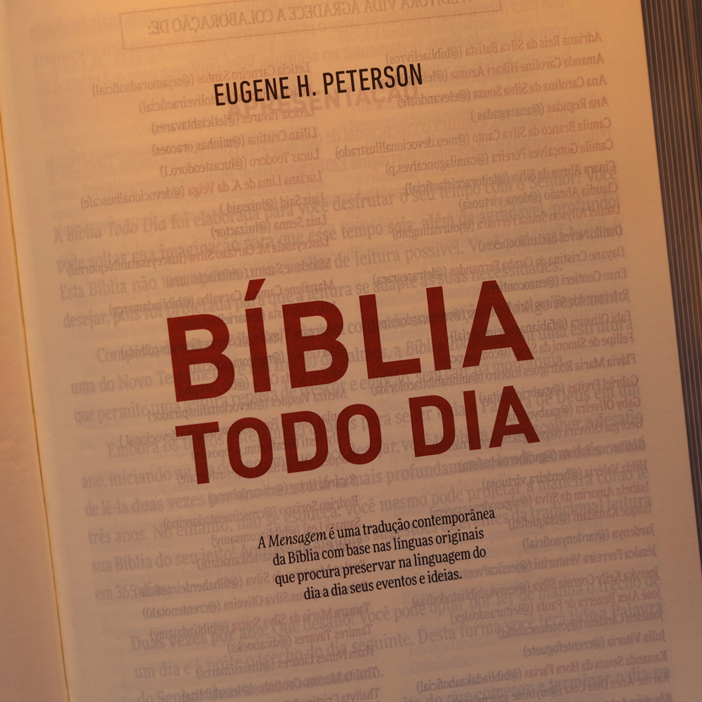 Bíblia Todo Dia com Espaço para Anotações | AM | Letra Normal | Capa Dura Cidade