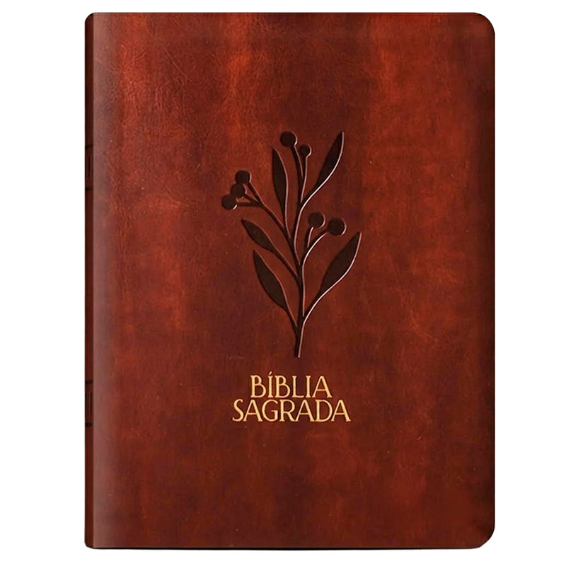 Bíblia Mulheres | Viviane Martinello | NVT | Espaço Para Anotações | Capa Luxo Oliveira Marrom