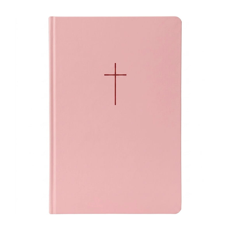 Bíblia Sagrada | NAA | Letra Grande | Capa Dura Cruz Rosa Com Espaço para Anotações