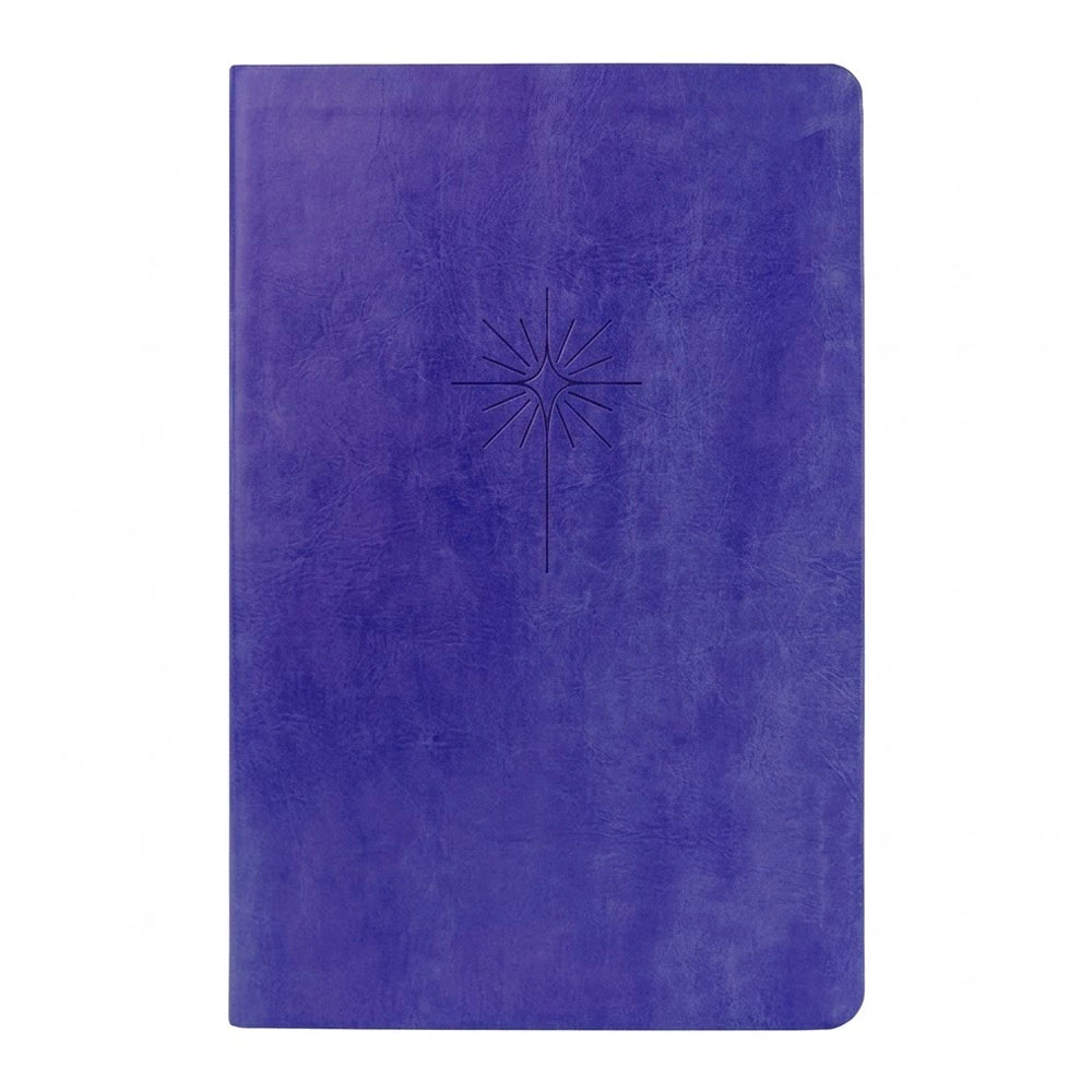 Bíblia Slim Filament | NVT | Letra Grande | Capa Couro Sintético Lilás
