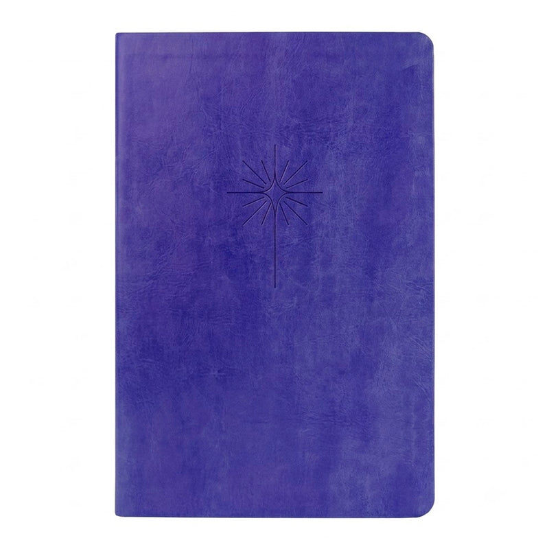 Bíblia Slim Filament | NVT | Letra Grande | Capa Couro Sintético Lilás