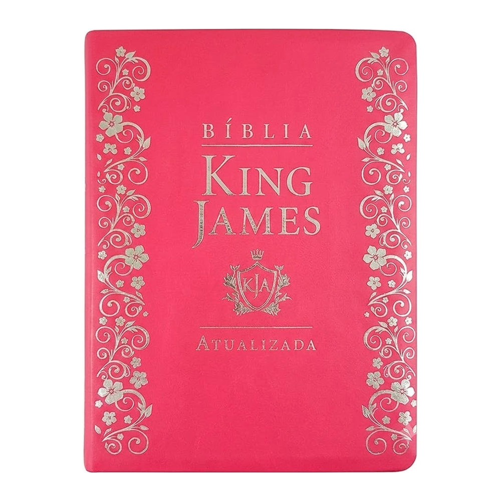 Bíblia de Estudo King James | KJA Letra Grande | Pink
