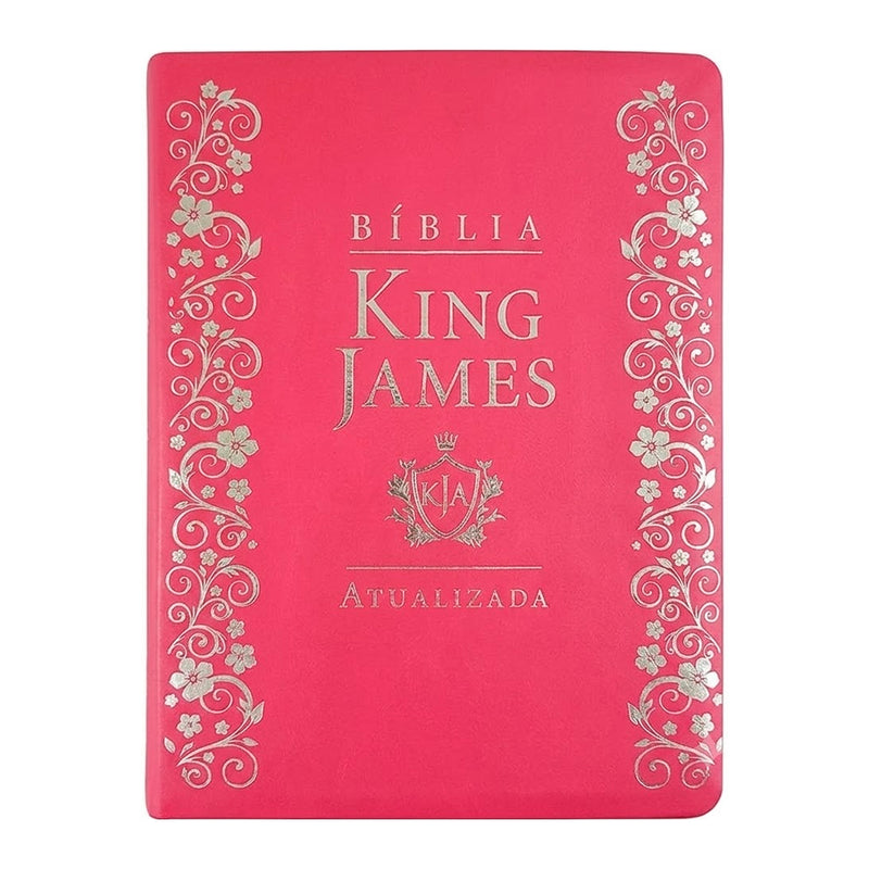 Bíblia de Estudo King James | KJA Letra Grande | Pink