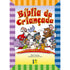 Capa dura da Bíblia da Criançada, com ilustrações coloridas de crianças, animais e figuras bíblicas. — Plenitude