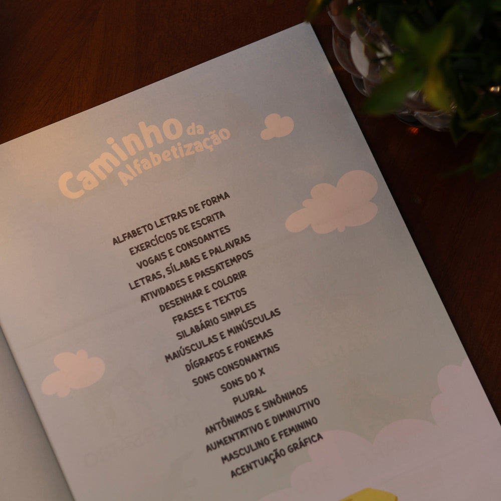 Caminho da Alfabetização | Letra de Fôrma