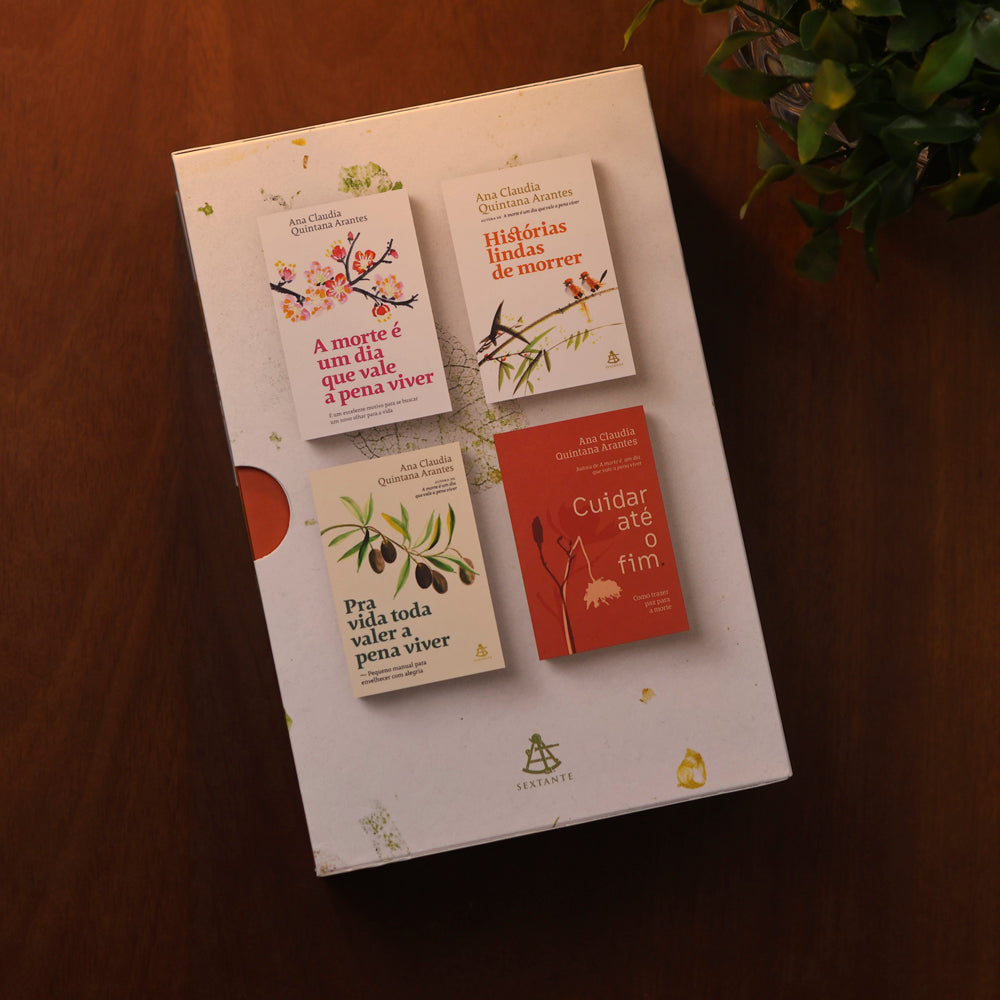 Coleção Ana Claudia Quintana Arantes | Box Com 4 Livros