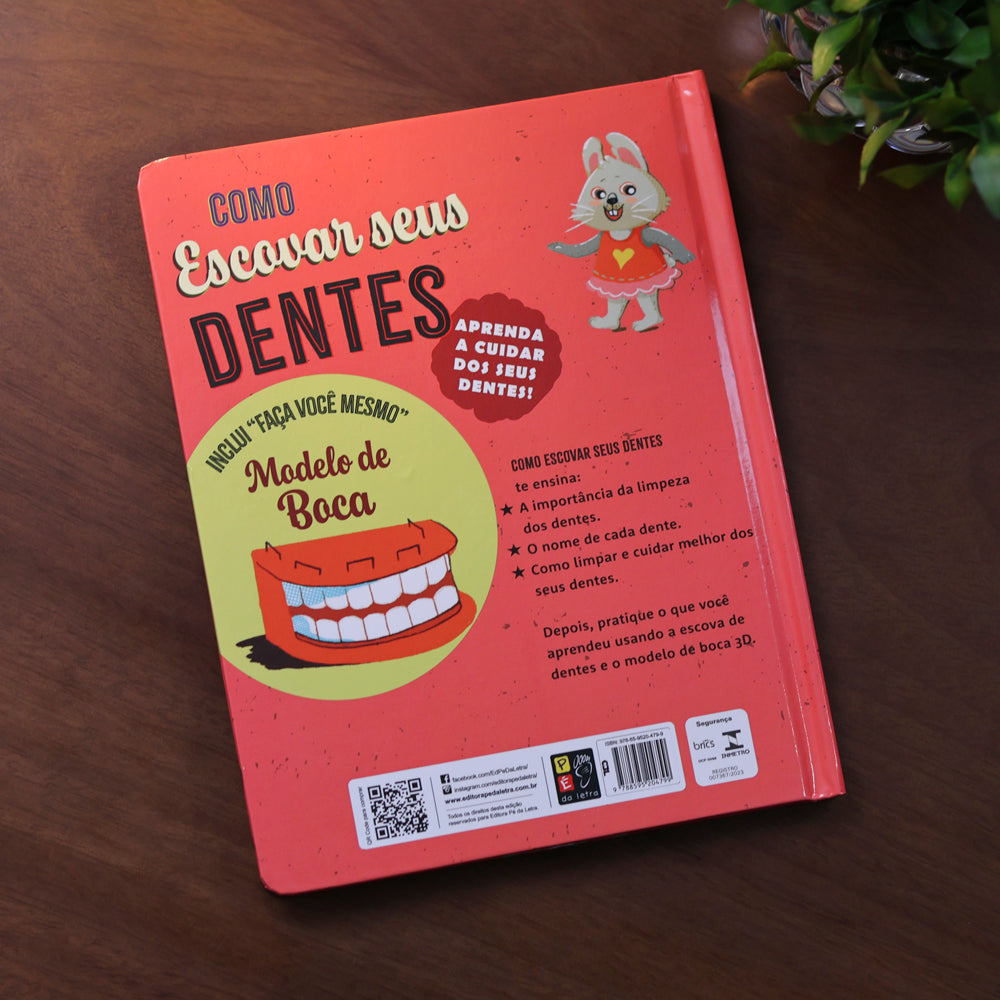 Como Escovar Seus Dentes | Capa Rosa