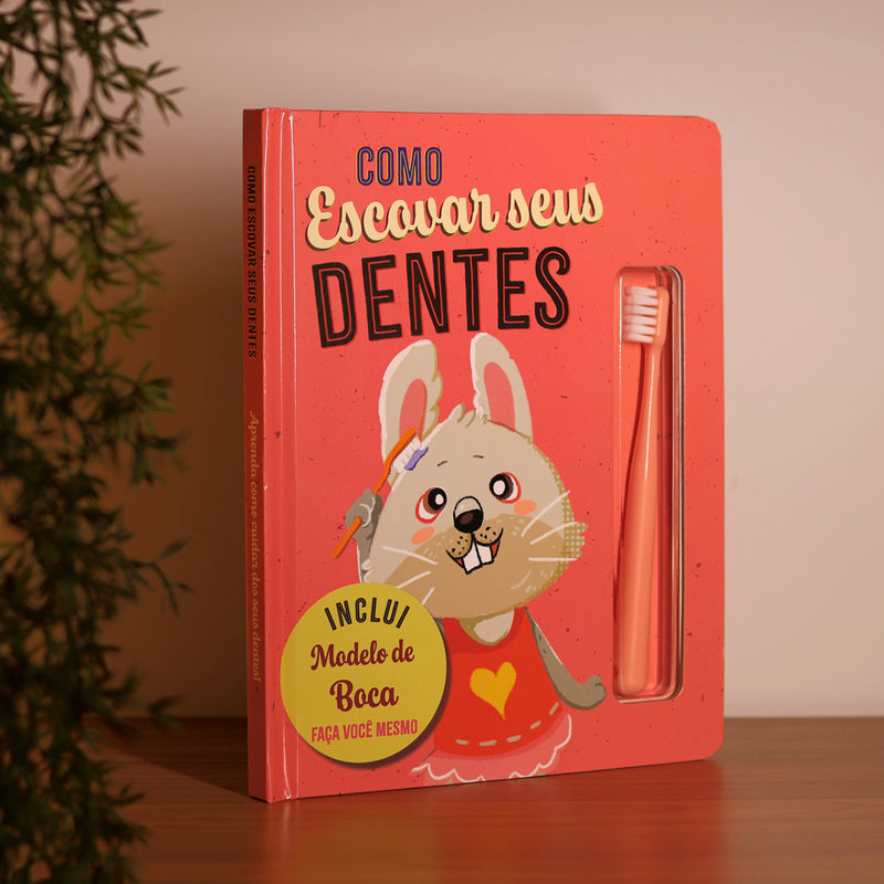 Como Escovar Seus Dentes | Capa Rosa