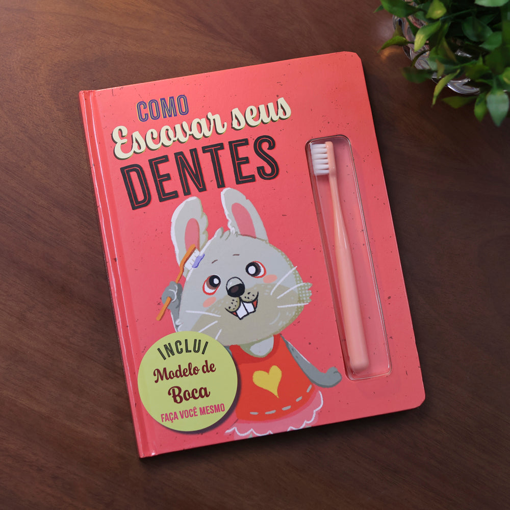 Como Escovar Seus Dentes | Capa Rosa