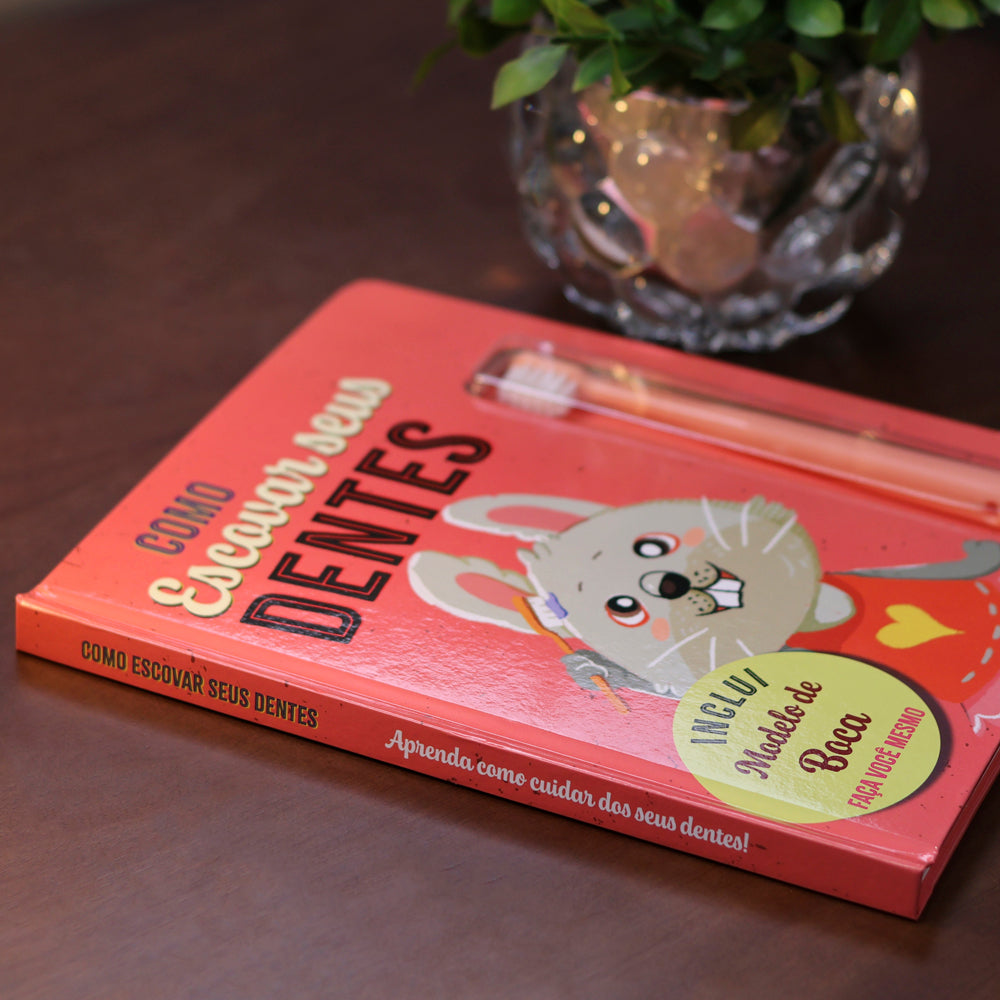 Como Escovar Seus Dentes | Capa Rosa