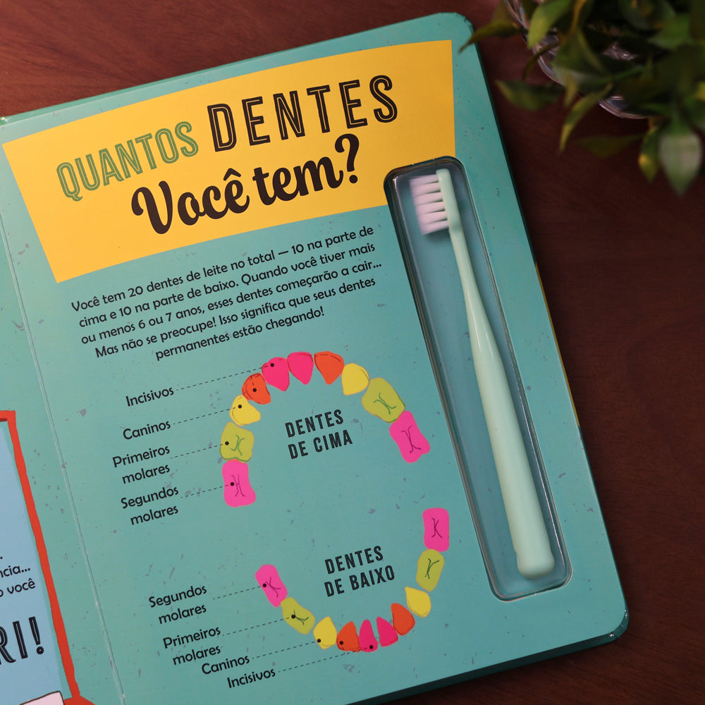 Como Escovar Seus Dentes | Capa Verde