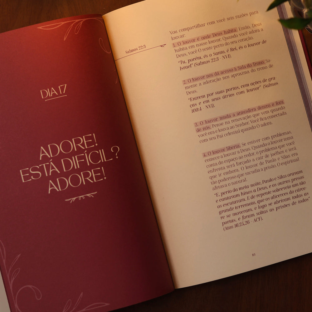 Devocional 40 Dias Com Deus | Marci Vago e Lara Vago
