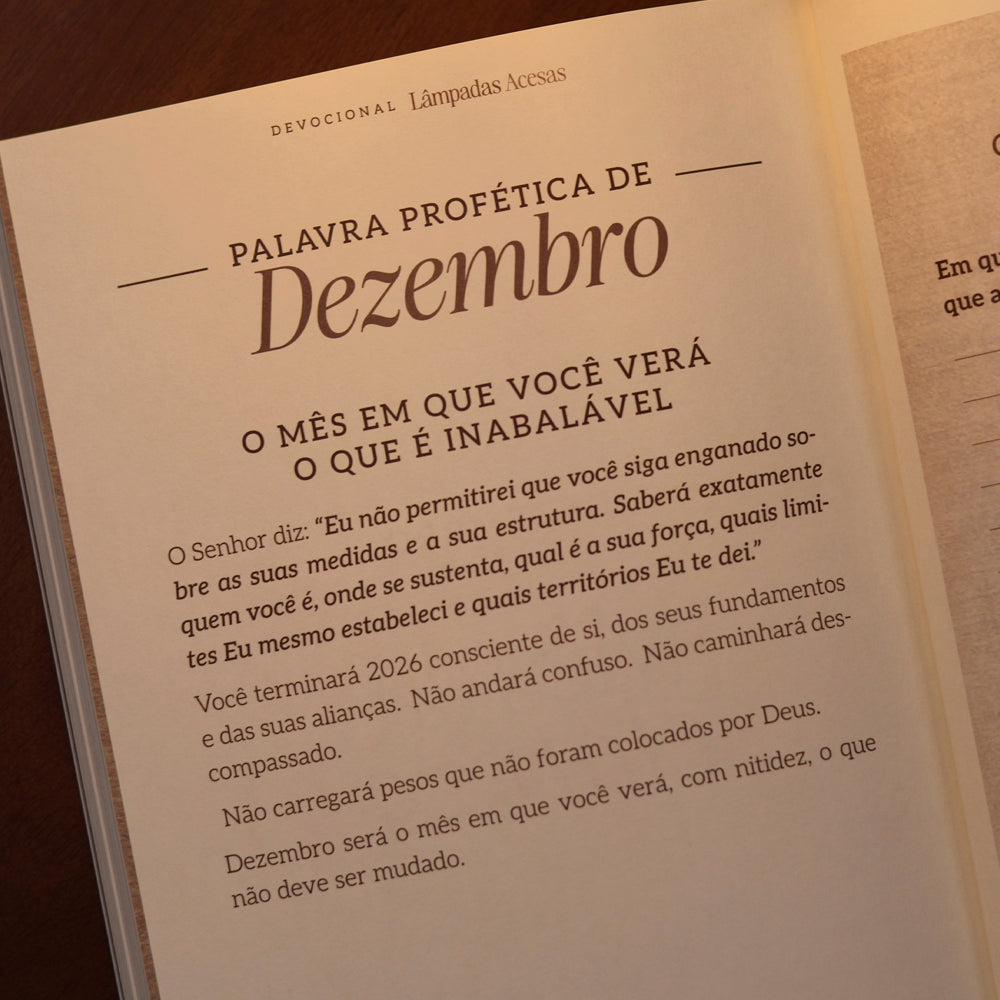 Devocional Lâmpadas Acesas | 52 Semanas de Luz no Secreto