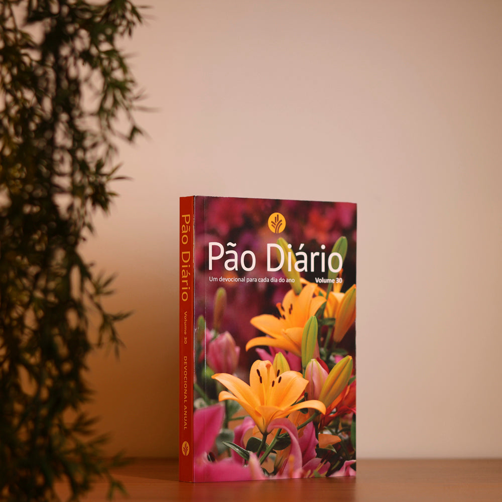 Kit 10 Livros | Devocional Pão Diário | Vol.30 | Flores