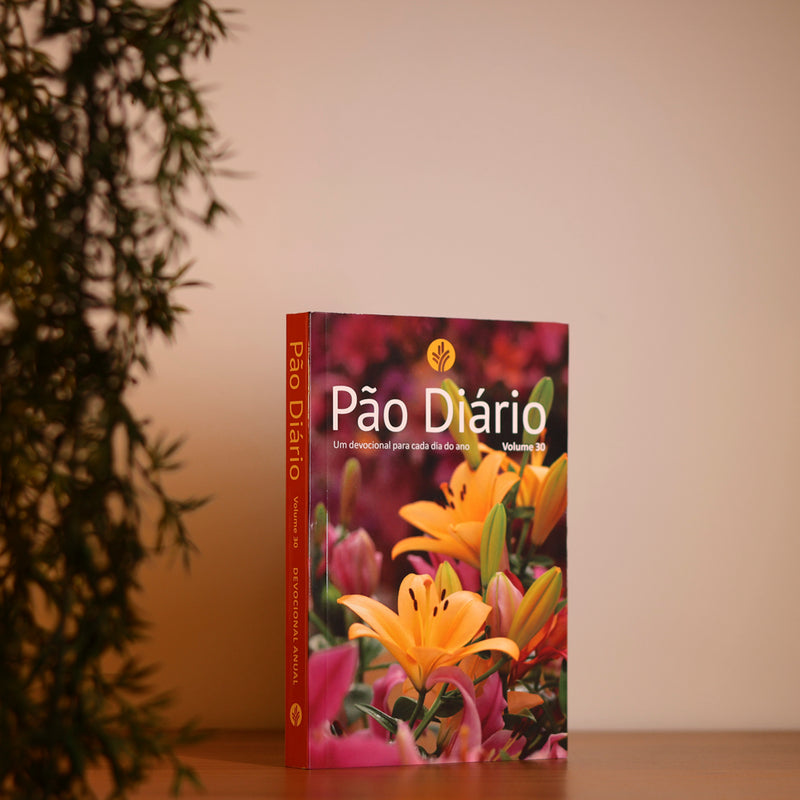 Kit 10 Livros | Devocional Pão Diário | Vol.30 | Flores