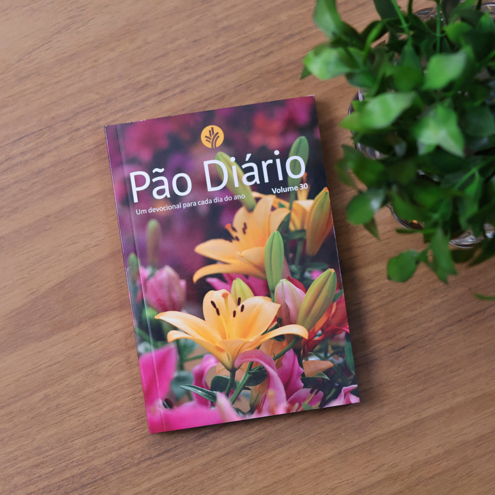 Kit 10 Livros | Devocional Pão Diário | Vol.30 | Flores