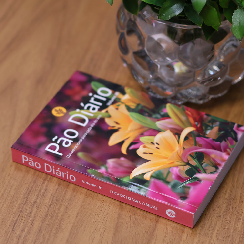Kit 10 Livros | Devocional Pão Diário | Vol.30 | Flores