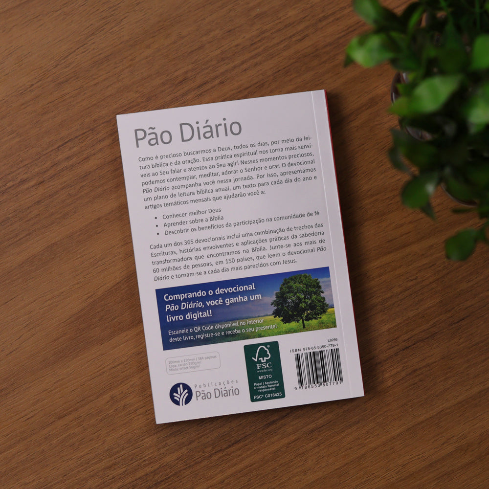 Kit 10 Livros | Devocional Pão Diário | Vol.30 | Flores