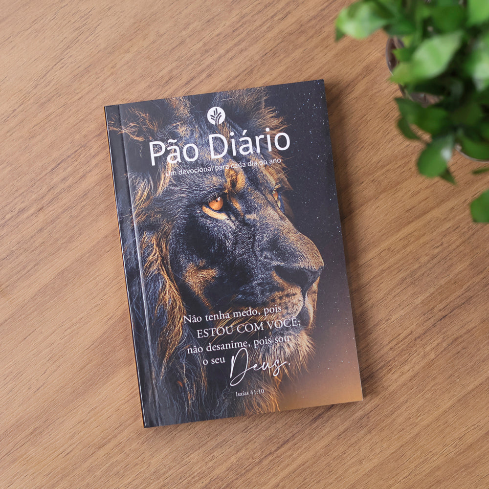 Kit 10 Livros | Devocional Pão Diário | Vol.30 Leão | Não Tenha Medo