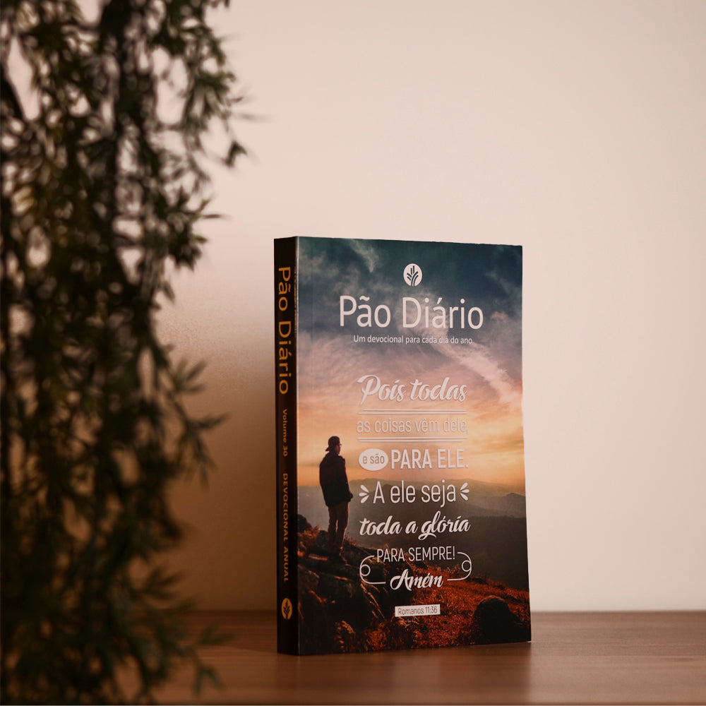 Kit 10 Livros |  Devocional Pão Diário | Vol.30 | Pois Todas as Coisas Vem Dele