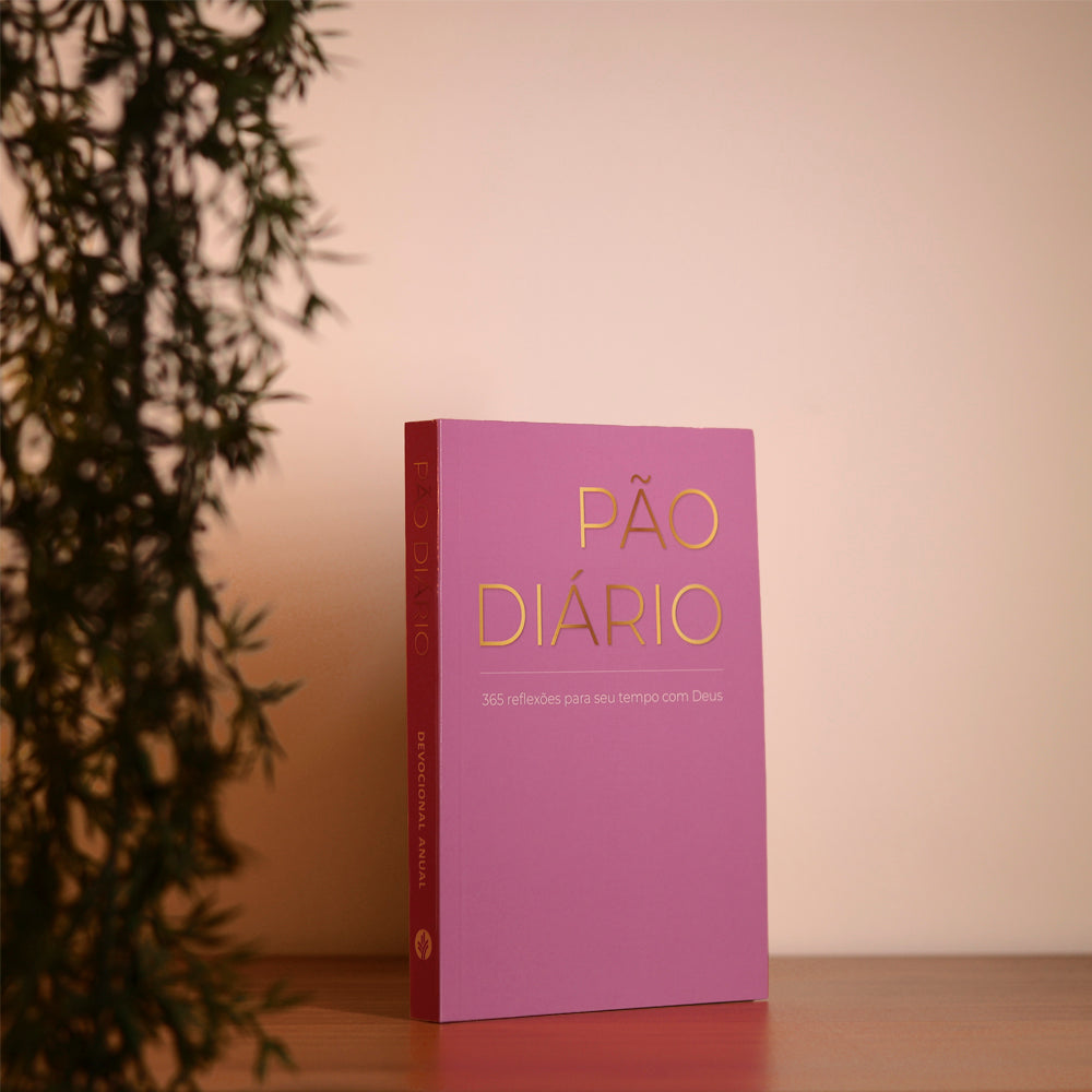 Kit  10 Livros | Devocional Pão Diário | Vol.30 | Rosa