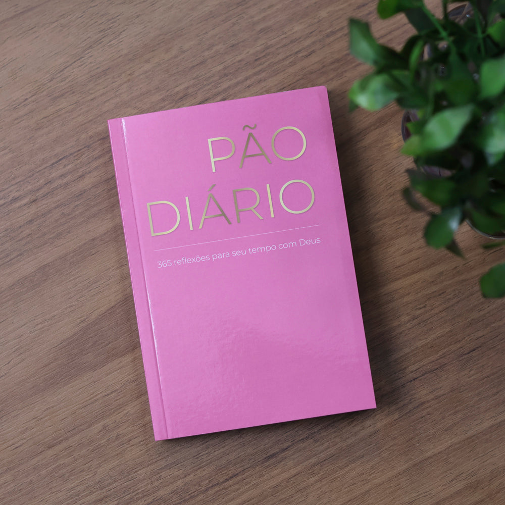 Kit  10 Livros | Devocional Pão Diário | Vol.30 | Rosa