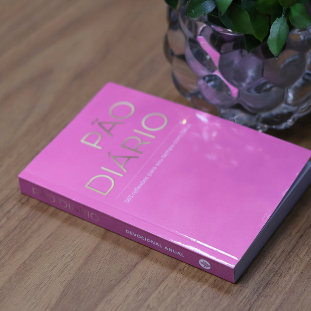 Kit  10 Livros | Devocional Pão Diário | Vol.30 | Rosa