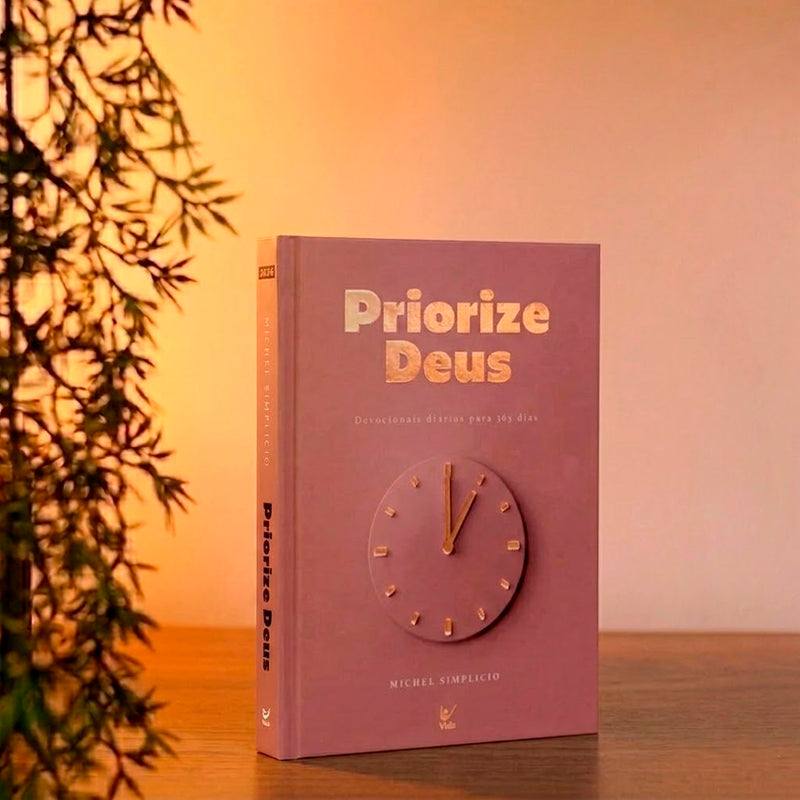 Devocional Priorize Deus 2026 | Mocha | Michel Simplício