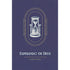 Livro Esperando em Deus, capa azul-marinho com ampulheta e detalhes dourados. — Plenitude