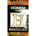 Livro Homem Com H Maiúsculo de Jorge Linhares, capa preta e dourada com a letra H em destaque. — Plenitude